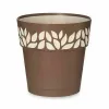 Горшок с автополивом Stefanplast Cloe Коричневый Пластик 19 x 19 x 19 cm (12 штук)