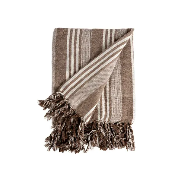 Monikäyttöinen käänne Gift Decor Valkoinen Beige 235 x 205 cm Raidat (8 osaa)