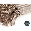 Monikäyttöinen käänne Gift Decor Valkoinen Beige 235 x 205 cm Raidat (8 osaa)