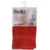 Vannas dvielis Berilo Ķieģelis 80 % kokvilnas 20 % Poliesters 30 x 50 cm (12 gb.)