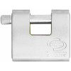 Key padlock CORBIN Rectangular Brass Steel Armored