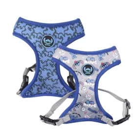 Suņu drošības siksna Stitch Tumši zils XS/S