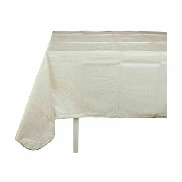 Staltiesė Geltona Balta Rusvai gelsva Aliejus Rombas 140 x 140 cm (12 vnt.)