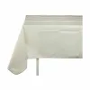 Tablecloth Yellow White Beige Oilcloth Rhombus 140 x 140 cm (12 Units)