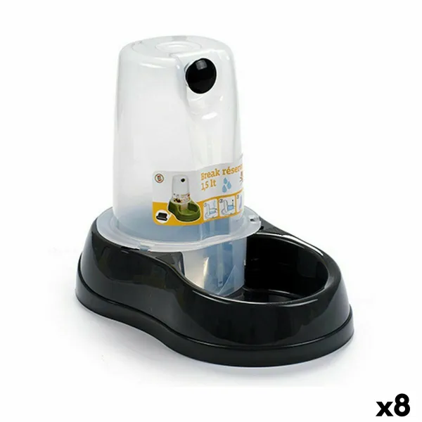 Поилка Stefanplast Антрацитный Полупрозрачная Пластик 1,5 L (8 штук)