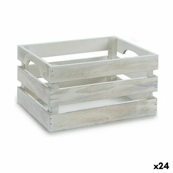 Декоративный шкафчик Gift Decor Белый Тополь Древесина тополя (24 штук)