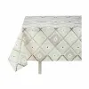 Stain-proof tablecloth Kinvara Blue Thin canvas Anti-stain Rhombus 140 x 180 cm (6 Units)
