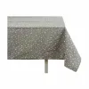 Stain-proof tablecloth Kinvara White Grey Jacquard Anti-stain Spots 140 x 180 cm (8 Units)
