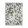Dėmėms atspari staltiesė Kinvara Pilka Plona drobė Apsauga nuo dėmių Rėmeliai 140 x 180 cm (6 vnt.)