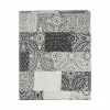 Dėmėms atspari staltiesė Kinvara Pilka Plona drobė Apsauga nuo dėmių Plytelė 140 x 180 cm (6 vnt.)