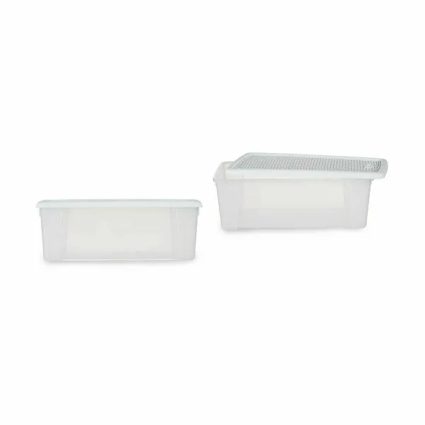 Контейнер для хранения с крышкой Stefanplast Elegance Белый Пластик 5 L (12 штук)