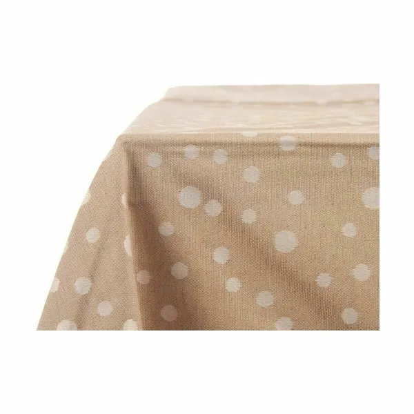 Dėmėms atspari staltiesė Kinvara Balta Rusvai gelsva Jacquard Apsauga nuo dėmių Apgamas 140 x 180 cm (8 vnt.)
