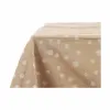 Dėmėms atspari staltiesė Kinvara Balta Rusvai gelsva Jacquard Apsauga nuo dėmių Apgamas 140 x 180 cm (8 vnt.)
