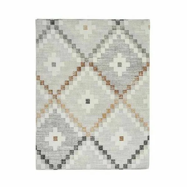 Tahroja estävä pöytäliina Kinvara Beige Paksu canvas Tahroja estävä Vinoneliö 140 x 180 cm (6 osaa)
