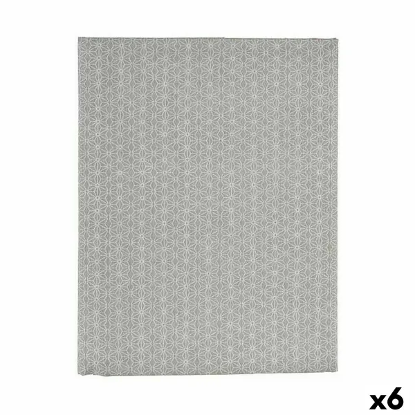 Stain-proof tablecloth Kinvara Grey Thin canvas Anti-stain Star 140 x 180 cm (6 Units)