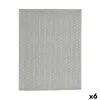 Dėmėms atspari staltiesė Kinvara Pilka Plona drobė Apsauga nuo dėmių Žvaigždė 140 x 180 cm (6 vnt.)
