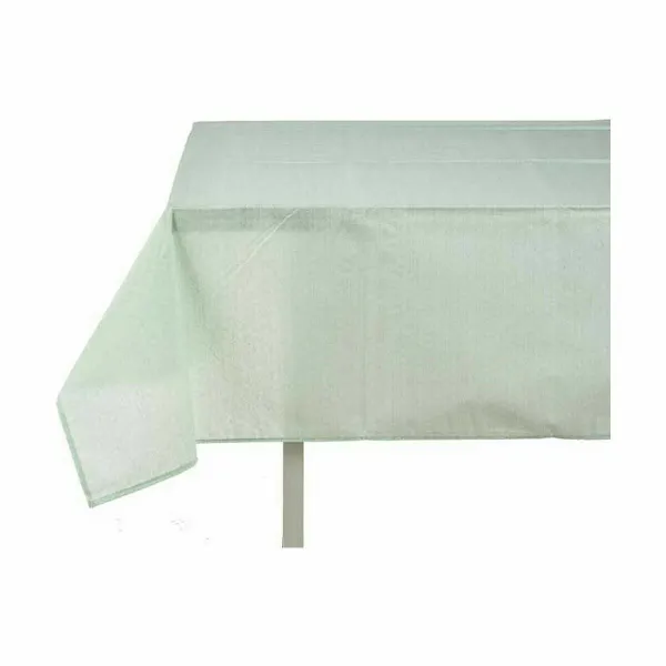 Traipiem izturīgs galdauts Kinvara Zaļš Piparmētra Gaiši zaļš Plāns audums Pret nogulsnēm Zvaigzne 140 x 180 cm (6 gb.)