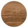 3 galdu komplekts Melns Dabisks 50 x 50 x 45 cm