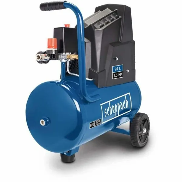 Gaisa Kompresors Scheppach HC30OX Horizontāls 1100 W 8 bar 24 L