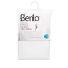 Suihkuverho Berilo Valkoinen Polyetyleeni EVA 180 x 180 cm 20,5 x 34 x 2 cm (12 osaa)