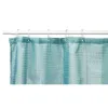 Dušas aizkari Berilo Tirkīzzaļš Poliesters 180 x 180 cm 30 x 5 x 19 cm Punkti (12 gb.)
