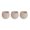 Puodų rinkinys Ibergarden Rusva Plastmasinis 16,5 x 16,5 x 14,5 cm 51,5 x 14,5 x 16,5 cm (4 vnt.)