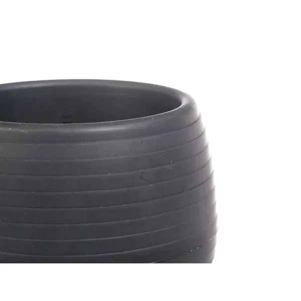 Set of pots Ibergarden Anthracite Plastic 16,5 x 16,5 x 14,5 cm 51,5 x 14,5 x 16,5 cm (4 Units)