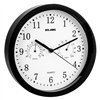 Wall Clock ELBE RP-1005-N White/Black