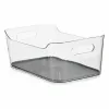 Dėžutę Stalčiams Kinvara Pilka Skaidrus Silikoninis Plastmasinis TPR Perdirbtas plastikas 17 x 10,5 x 24,5 cm (12 vnt.)
