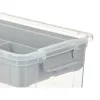Универсальная коробка Kipit Серый Прозрачный Пластик 9 L (6 штук)