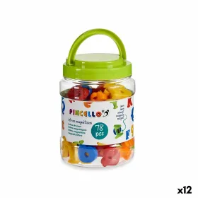 Vēstules Pincello Plastmasa Magnēts Daudzkrāsains