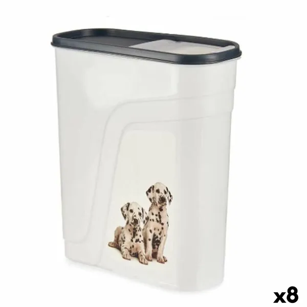 раздаточное устройство Mascow Антрацитный 4 L Домашние животные (8 штук)