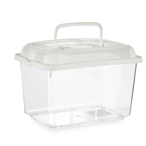 Akvariumas Mascow Balta Plastmasinis 3 L 17 x 16 x 24 cm Su rankena Vidutinis (12 vnt.)