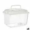 Akvariumas Mascow Balta Plastmasinis 7 L 20 x 20 x 30 cm Su rankena Didelis (8 vnt.)