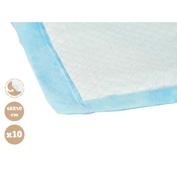Mērcētājs Mascow Zils Balts Papīrs Polietilēns 40 x 60 cm 19 x 28 x 6 cm 19 x 7 x 27,5 cm (10 gb.)