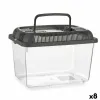 Zivju tvertne Mascow Pelēks Plastmasa 7 L 20 x 20 x 30 cm Ar rokturi Liels (8 gb.)