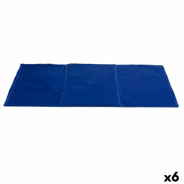 Koiran matto Mascow Sininen Vaahto Geeli 49,5 x 1 x 90 cm Virkistävä (6 osaa)