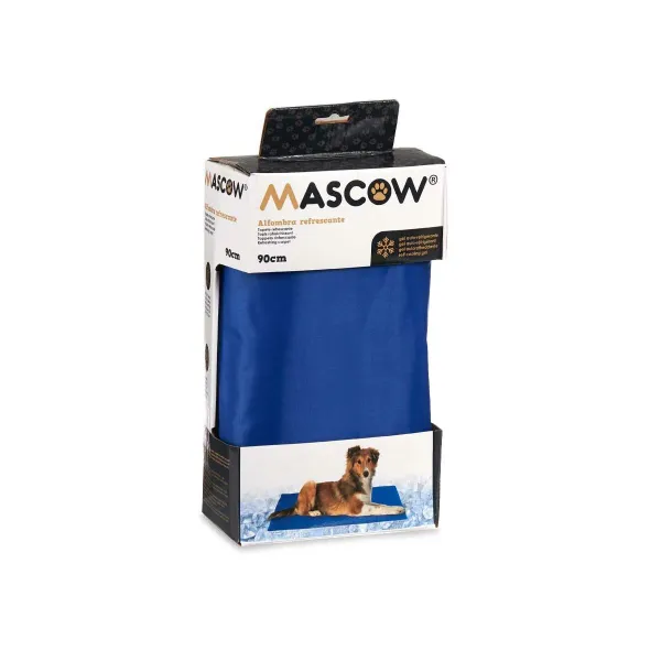 Koiran matto Mascow Sininen Vaahto Geeli 49,5 x 1 x 90 cm Virkistävä (6 osaa)