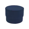 Jalkatuki DKD Home Decor Sininen Sametti 55 x 55 x 40 cm