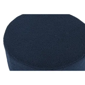 Jalkatuki DKD Home Decor Sininen Sametti 55 x 55 x 40 cm