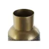 Vaza DKD Home Decor Pilka Auksinis Tamsiai pilka Metalinis Šiuolaikiškas 25 x 25 x 56,5 cm