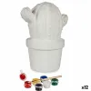 Krājkastīte apgleznošanai Pincello Kaktuss 12 x 21 x 17 cm (12 gb.)