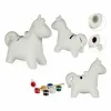 Paint Your Own Money Box Pincello Ceramic Unicorn 6,4 x 13 x 14 cm 14 x 13 x 6 cm 14 x 13 x 6,5 cm 13 x 12,7 x 6 cm (12 Units)
