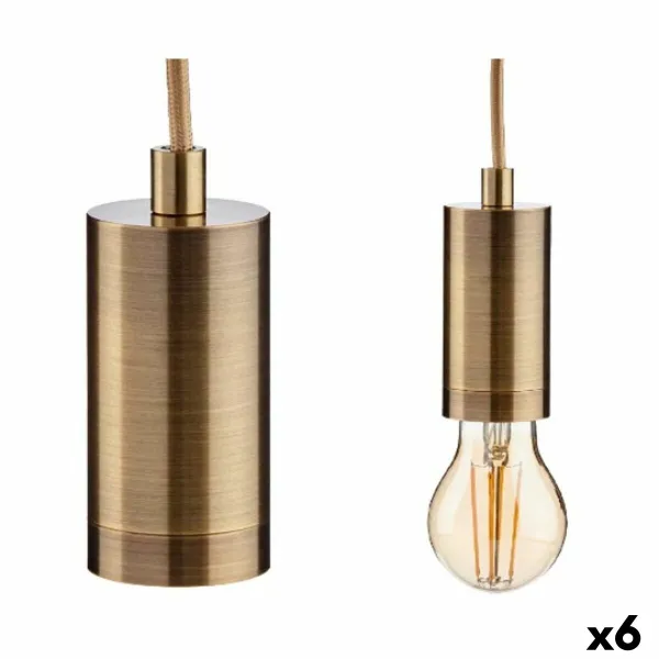 Потолочный светильник Gift Decor Позолоченный 60 W (6 штук)