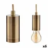 Потолочный светильник Gift Decor Позолоченный 60 W (6 штук)