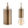 Kattolamppu Gift Decor Kullattu 60 W (6 osaa)