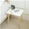 Side table MobleKit White Brown 40 x 40 x 40 cm (2 Units)