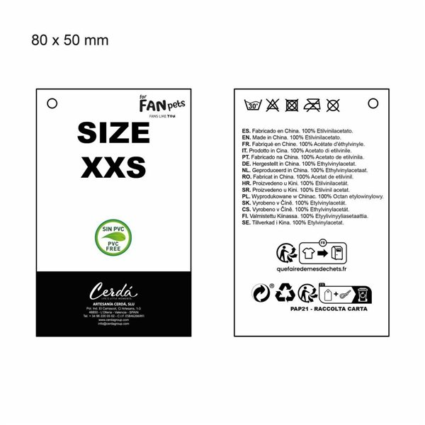 Дождевик для собак Real Madrid C.F. Синий M