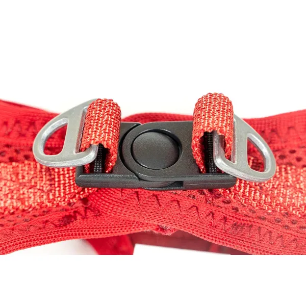 Koiran valjaat Gloria Trek Star 32,8-35,4 cm 45-47 cm Punainen M