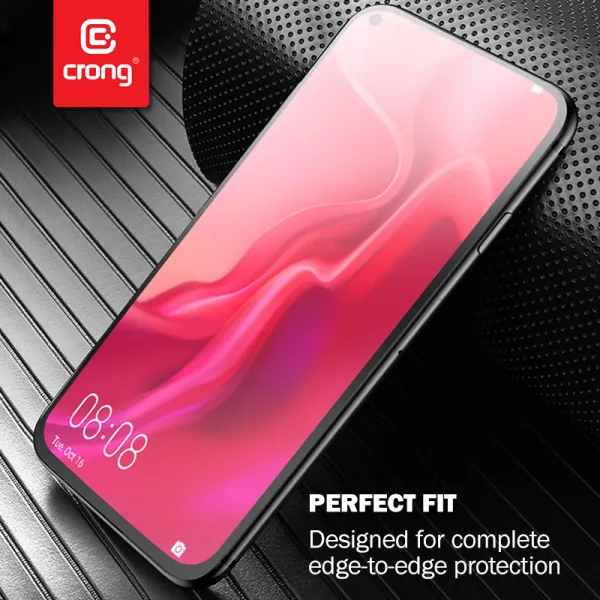 Crong 7D Nano Flexible Glass - 9H Hybrid Glass for Full Screen OPPO realme C11